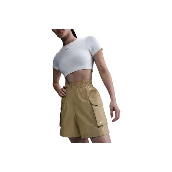 Nike Sportswear Essentials Collection Swoosh Cargo Shorts Women's Umber