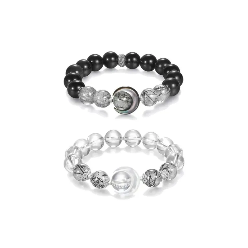 MUSHIFEN Obsidian Bracelets Unisex-6