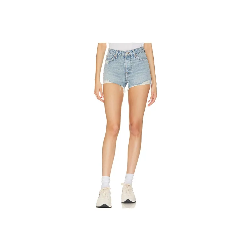 GRLFRND Denim Shorts Women's Blue-0