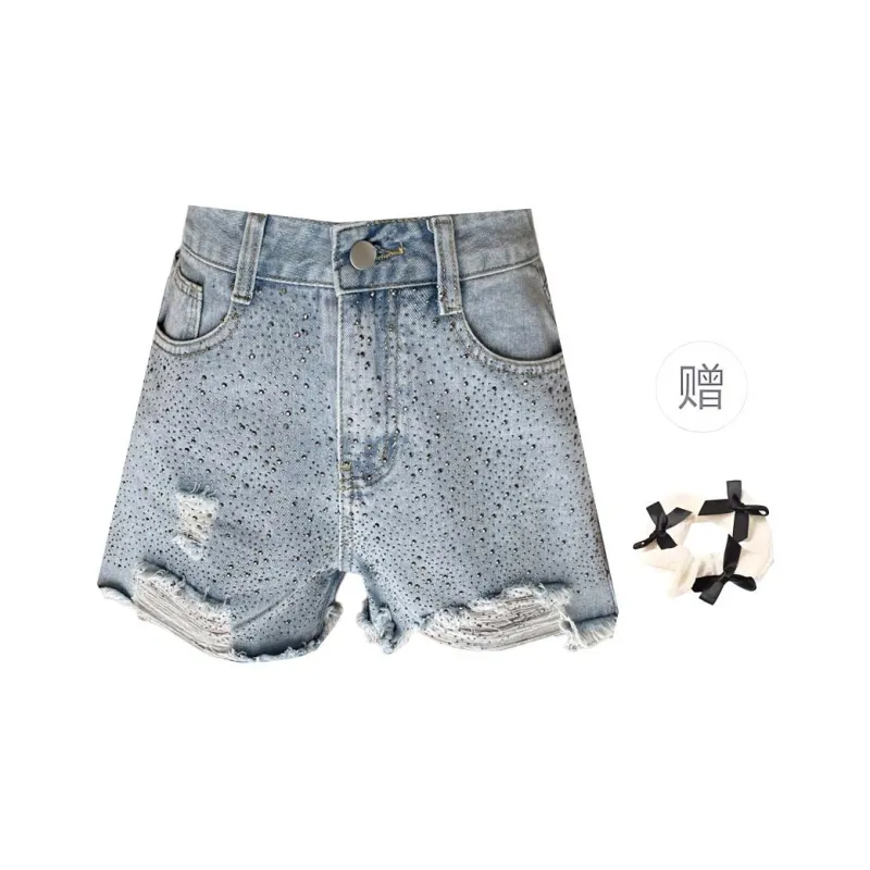 TURN UP Denim Shorts Women's-0