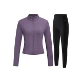 Clothing Sets (Purple Top+Black Bottom)