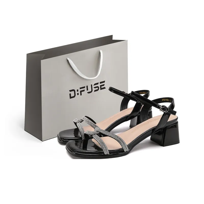 D FUSE SCANDINAVIA One Strap Sandals Women's-0