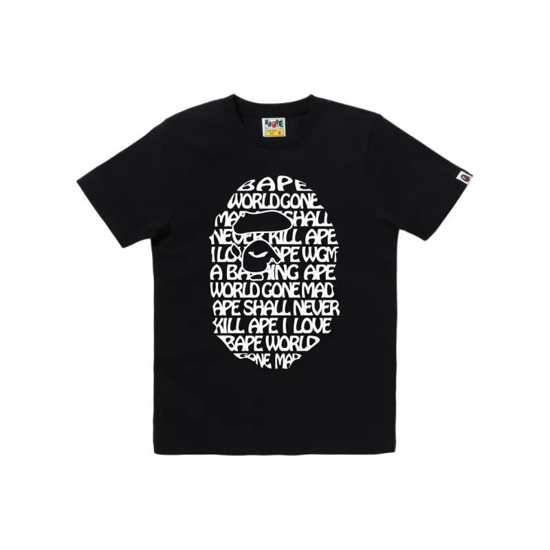 A BATHING APE Xxv Cities Camo Ape Head Tee-3