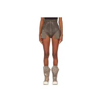 Rick Owens DRKSHDW Denim Shorts Women's Dark Color