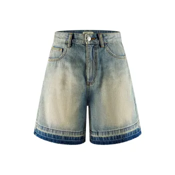 A21 Denim Shorts Women's Light Medium Blue