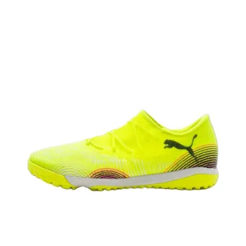 PUMA FUTURE 8 MATCH TT Rubber Broken Studs Anti Slip Wear Resistant Soccer Shoes Men's Yellow