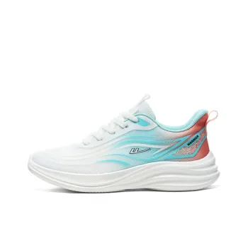 WARRIOR Running Shoes Men Low Top White Blue Orange