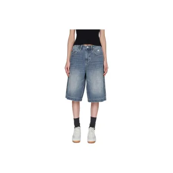Lee Denim Shorts Women's Medium Blue