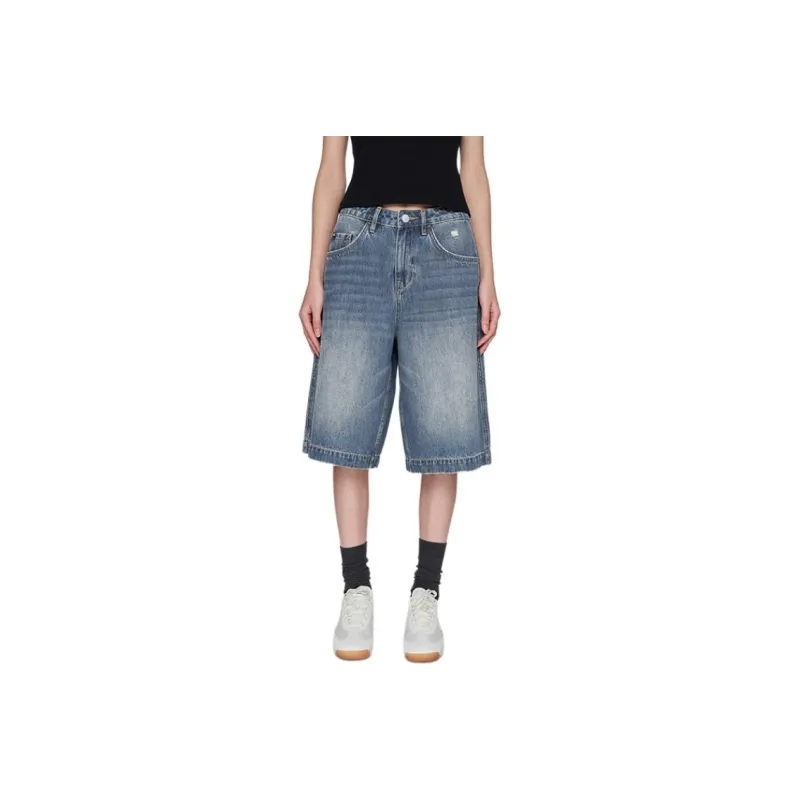 Lee Denim Shorts Women's Medium Blue-0