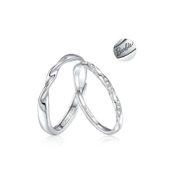 Barbie 999 Fine Silver Rings Unisex