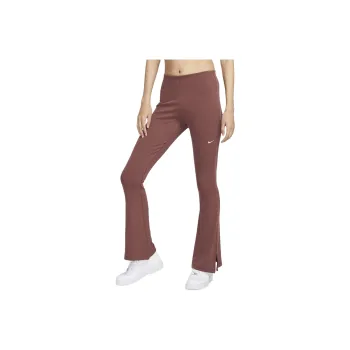 Nike Sportswear Chill Knit Sports Pants Women's Red Brown/Sail White