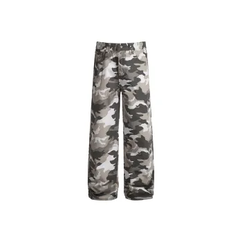 LESS BEARS Jeans Women's Gray White