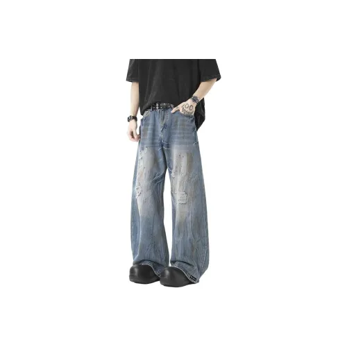 CEMOZI MC Jeans Unisex Vintage Blue