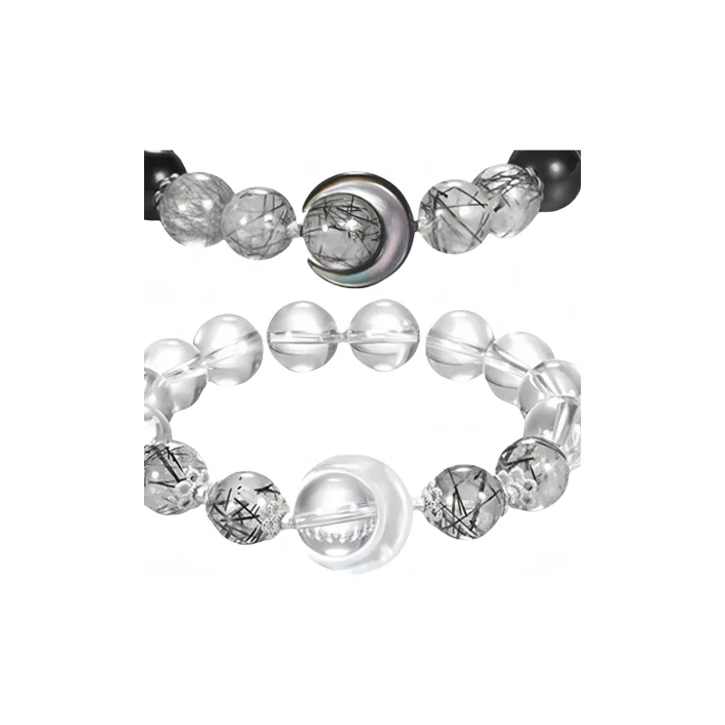 MUSHIFEN Obsidian Bracelets Unisex-5