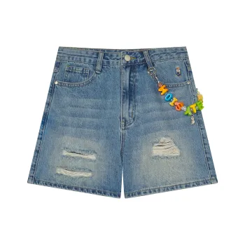 NOISY TEDDY Denim Shorts Women's Denim Blue
