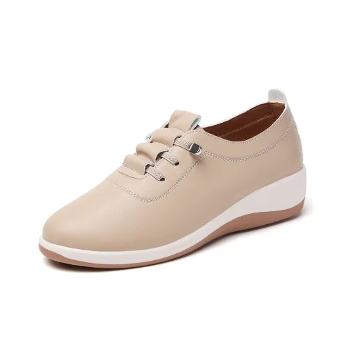 Reivanti Casual Single Shoes Women's Apricot