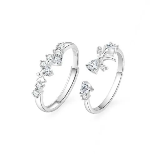 MOVER S925 Silver Rings Women's