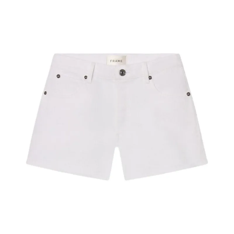 FRAME SS25 Denim Shorts Women's White-0
