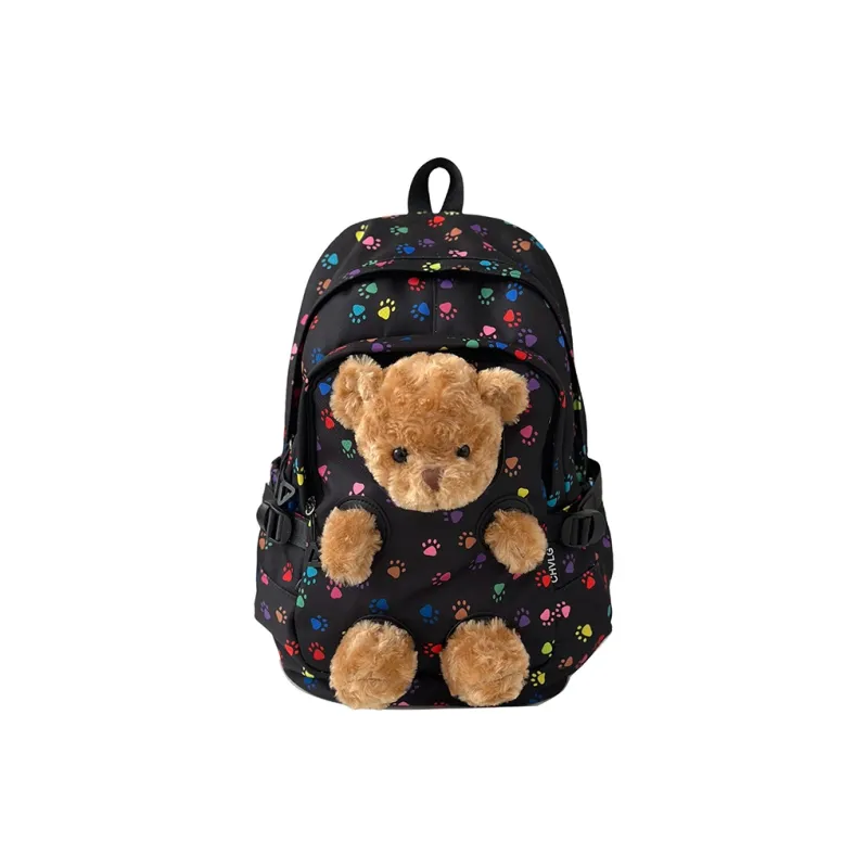 Homeboisportclub Nylon Backpack Unisex White/Black-4