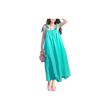 Wbwq Slip Dresses Women's Lake Blue