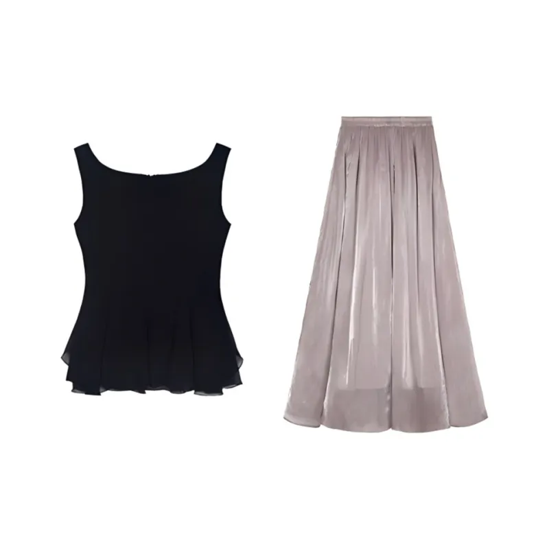 AFGGD Two Piece Skirt Sets Women's-1