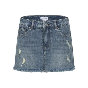 URBAN REVIVO Denim Shorts Women's Light Blue