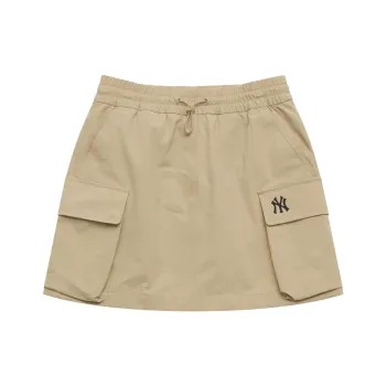 MLB New York Yankees Basic Collection SS25 Cargo Short Skirts Women's Beige