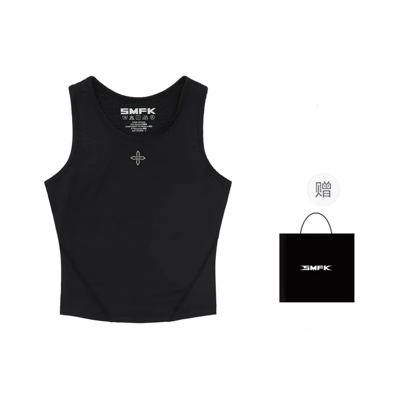 SMFK Sport Vests Women's Graphite Black-0