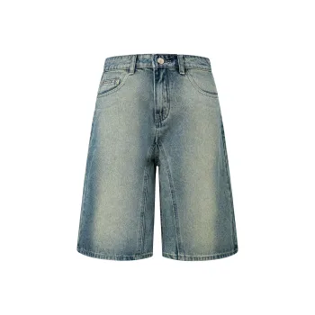 Rose Denim Shorts Women's Washed Blue
