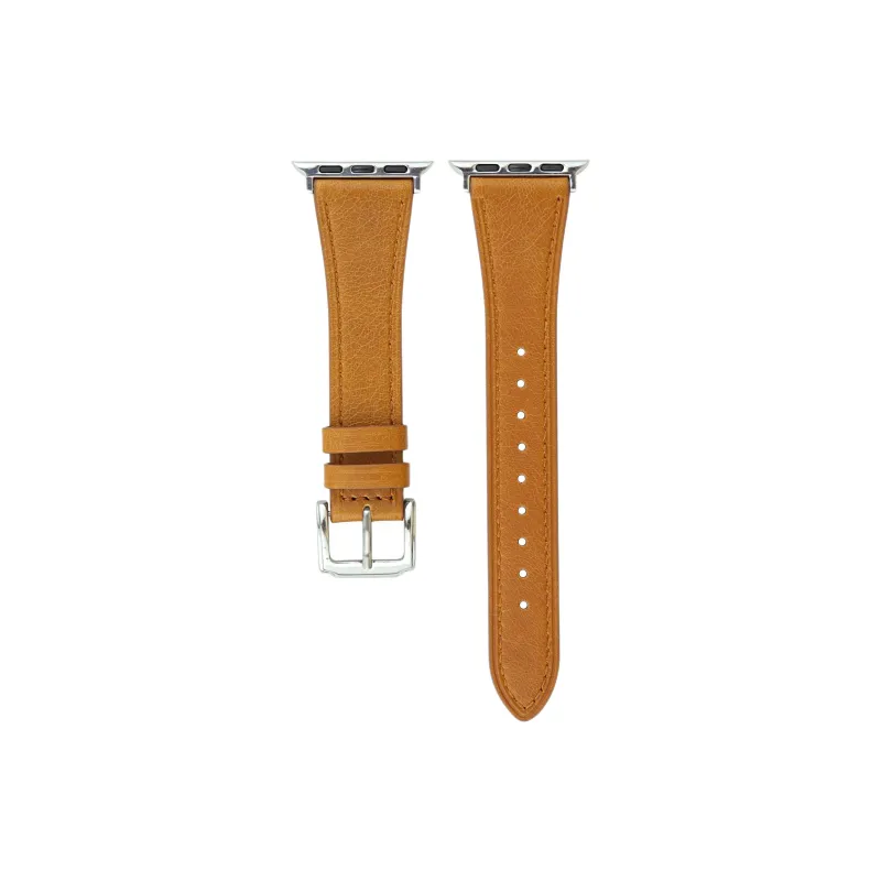 KVZUVUU Watch Band Apple Compatibility Cowhide Leather Material-6