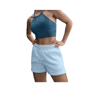 Nike Sportswear Phoenix Fleece Sports Shorts Women's Blue 423