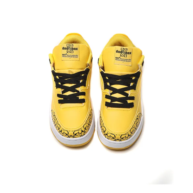 Dnnnn Abrasion Resistant Low Top Skateboard Shoes Unisex-23