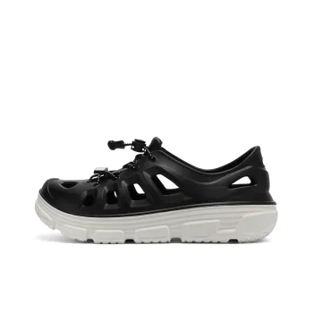 Topland Clogs Men's Black/Coffee/Dark Gray