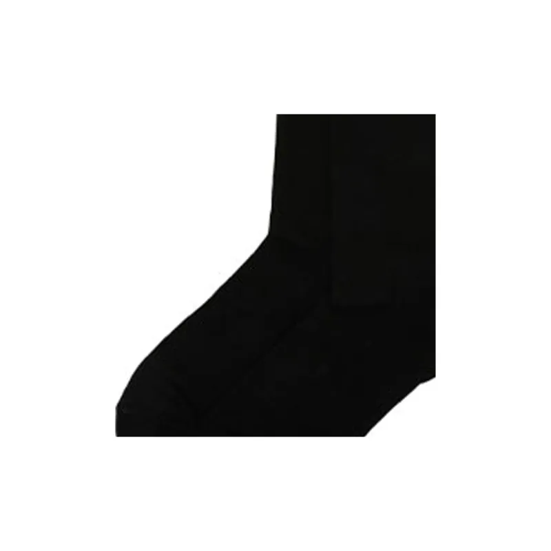 FANSIZHE Mid Calf Socks Men's Black-2