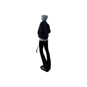 DUATOGE Jeans Men Carbon Black 