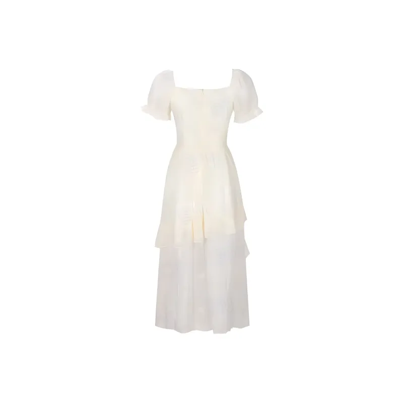 DOSOHEB Short Sleeved Dress Women's-1
