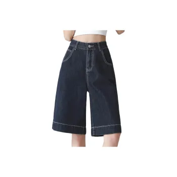 MM Denim Shorts Women's Dark Blue