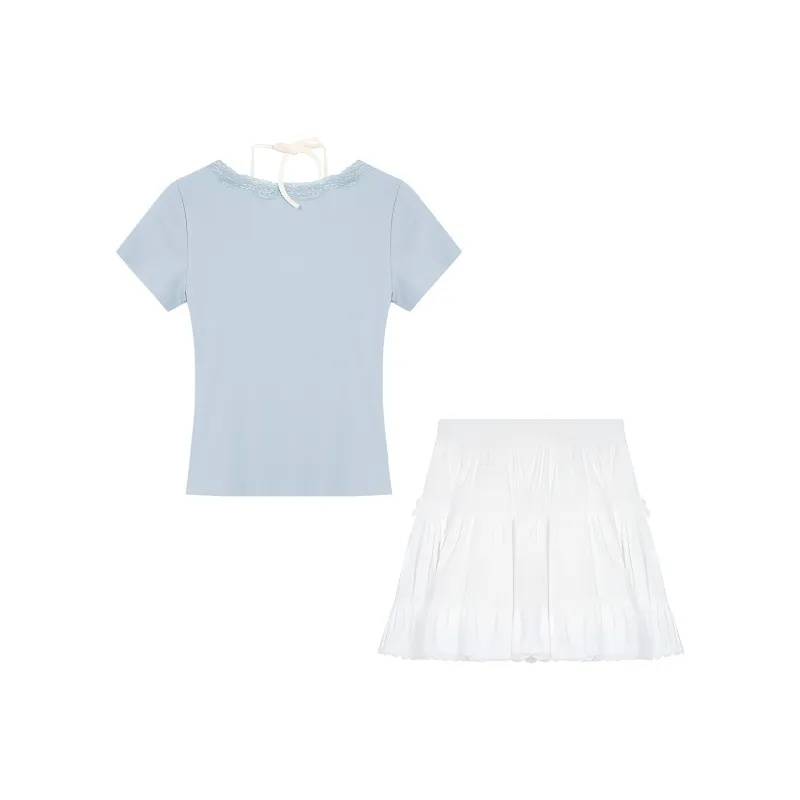 Sato Supun Two Piece Skirt Sets Women's-1