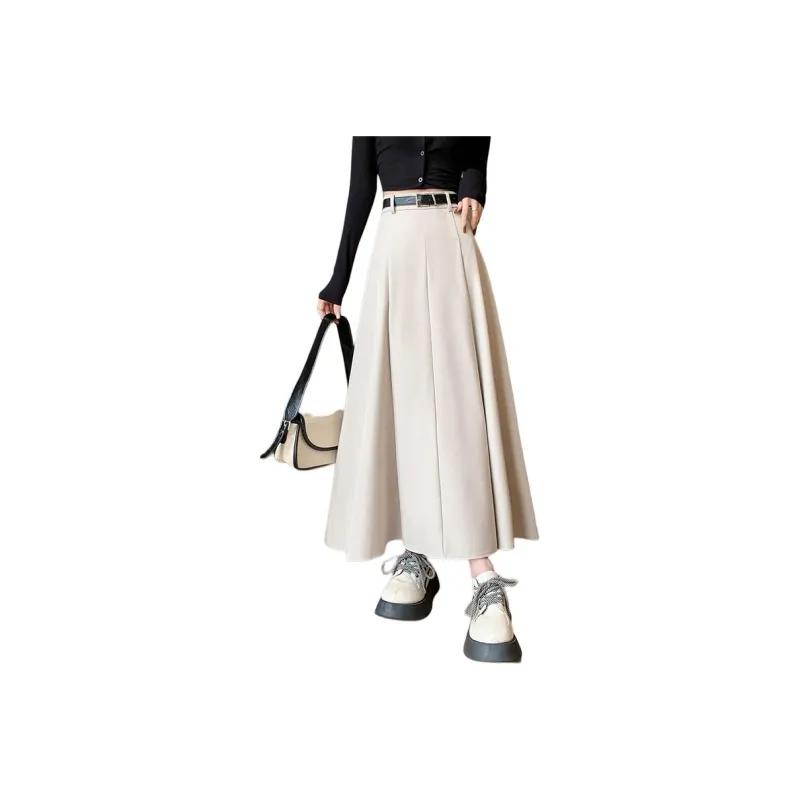 Mu Qingqing Casual Long Skirt Women's-6