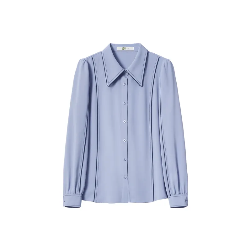 Mambe Shirts Women's Sky Blue-0