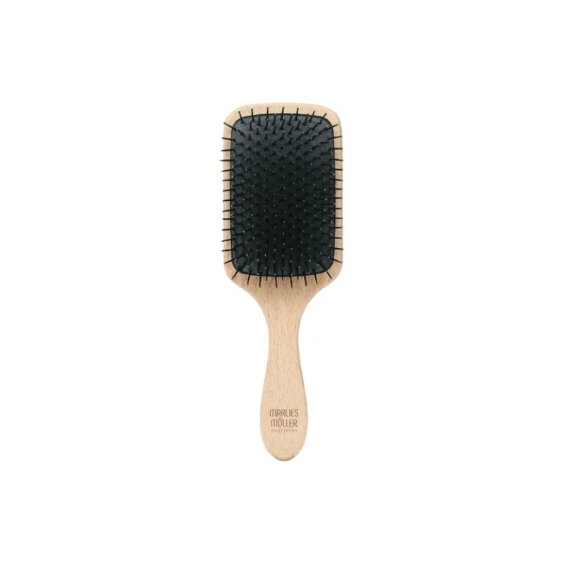 MARLIES MÖLLER PASHMISILK Professional Round Brush Rubber Pad Comb Massage-0