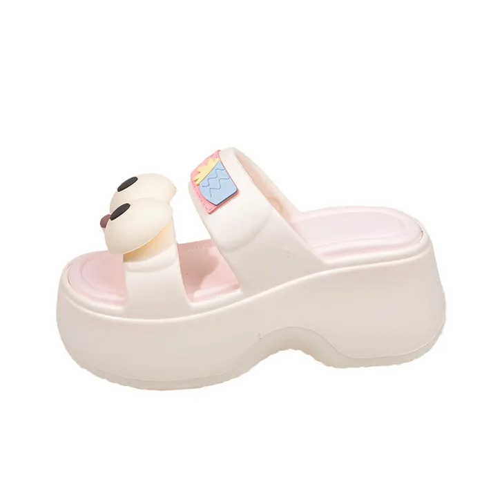 Puppytown Slip Resistant Abrasion Resistant Slide Slippers Women's-5