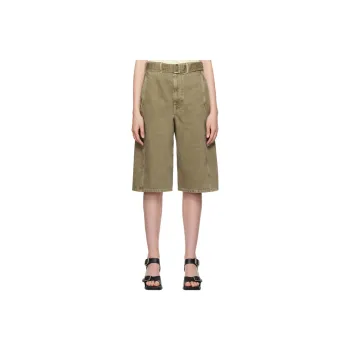 Lemaire Denim Shorts Women's Green