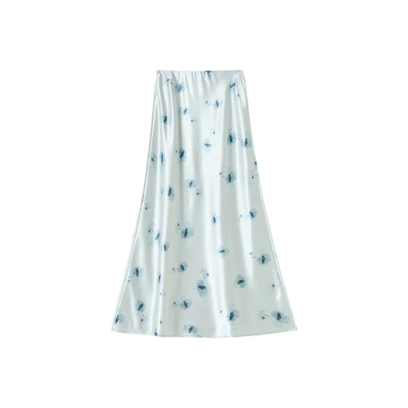 Ning Cai Yuer Casual Long Skirt Women's-2