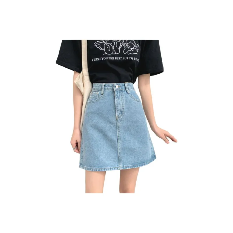 Mm Denim Short Skirts Women's-10