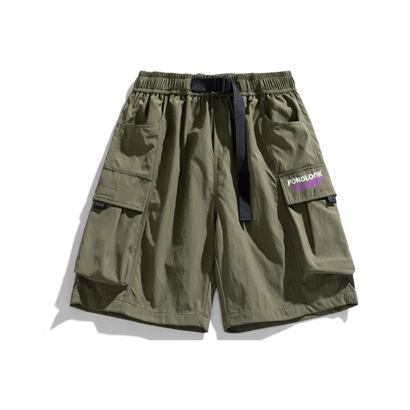 FONDLOOK Casual Shorts Unisex-8