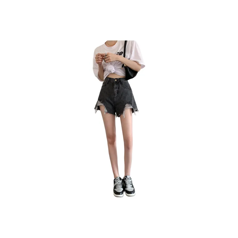 Rose Denim Shorts Women's-14