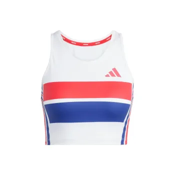 Adidas Free Shipping With AdiClub Adizero Retro Running Crop Top