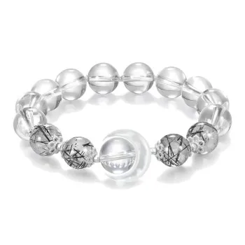 MUSHIFEN Obsidian Bracelets Unisex