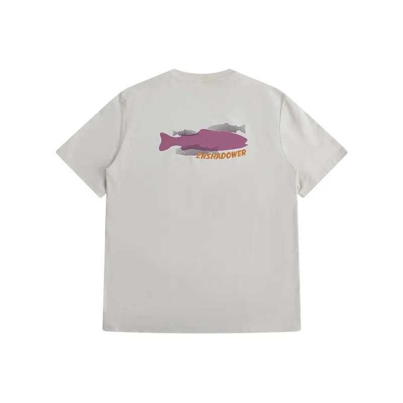 ENSHADOWER T Shirts Unisex Light Beige Gray-1